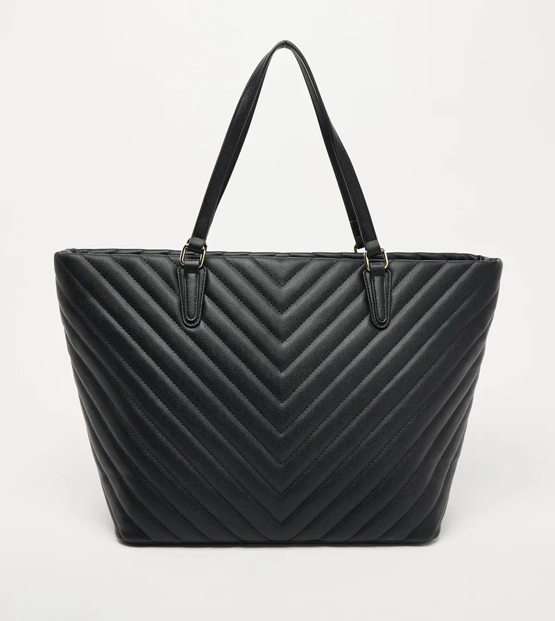 STEVE MADDEN Steve madden lumen women's black tote bag